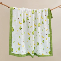 Детское хлопковое банное полотенце, марлевое одеяло для новорожденных
