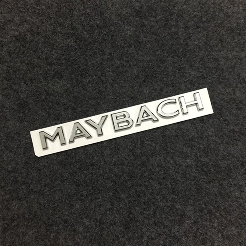 Mercedes mới -Benz S680 Ký hợp đồng S -Class S400 Modified Maybach Maybach Logo Pite V12 Nhãn bên logo xe oto lô gô ô tô 