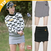 Hàn Quốc mua quần áo golf PEARLY GATE nữ váy thể thao thời trang Hàn Quốc 52183PK367 - Trang phục thể thao