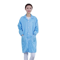 Синее антистатическое платье