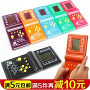 Đồ chơi cổ điển hoài cổ sau máy chơi game Tetris thập niên 80 nhà cầm tay màn hình lớn Thiết bị cầm tay trò chơi trẻ em cầm tay