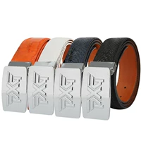 New PXG Golf Belt của Nam Giới Thời Trang Da Bình Thường Quần Belt GOLF Thể Thao Giản Dị Vành Đai găng tay che nắng