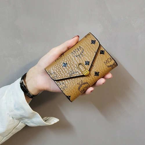 Брендовый бумажник, короткая сумка через плечо, трендовый кошелек, картхолдер, в корейском стиле