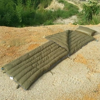 Q-light chỉ có 560g Esman phong bì siêu nhẹ túi ngủ ngỗng có thể kết hợp với vỏ gối - Túi ngủ túi nhộng cho bé