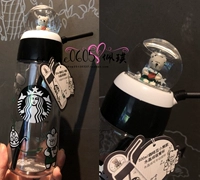 Starbucks, кофейный стакан со стразами, (в наличии на складе), с медвежатами, 500 мл