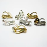 Клипсы из жемчуга, серьги, аксессуары ручной работы для влюбленных, без проколов ушей