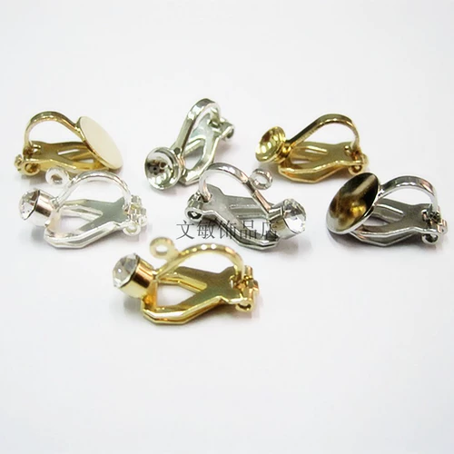 Клипсы из жемчуга, серьги, аксессуары ручной работы для влюбленных, без проколов ушей