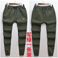 X Весна и осенняя армия зеленые сосновые штаны (один)