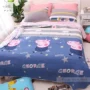 Phim hoạt hình twill cotton trẻ em bông bằng giường đơn cover cotton điều hòa không khí chần chăn bông tấm mùa hè ga nệm 1m6