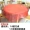 Khăn trải bàn dùng một lần bằng nhựa hình chữ nhật tròn bàn vải đám cưới nhà lễ hội phim trong suốt đỏ và trắng 1,8 mét - Các món ăn dùng một lần
