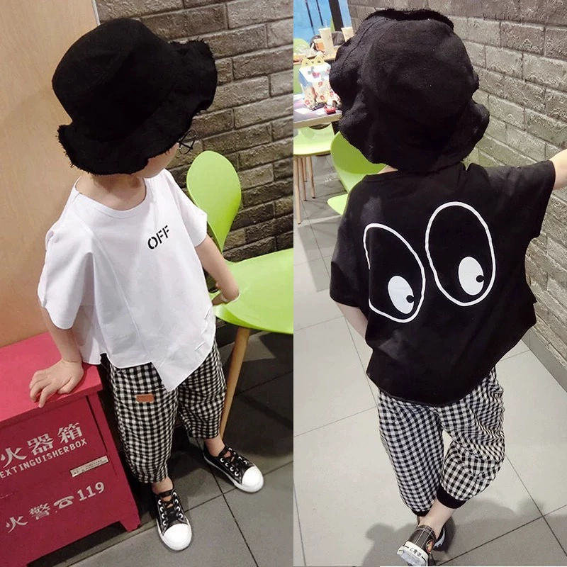 Áo thun bé trai tay ngắn 2020 hè mới Áo trẻ em Hàn Quốc cho bé quần áo rộng rãi từ bi - Áo thun