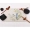 Hiện đại Trung Quốc bức tranh mực sen bông vải bàn placemat mat cách nhiệt pad mat bát đế lót ly hình chữ nhật - Khăn trải bàn khăn trải bàn trang trí