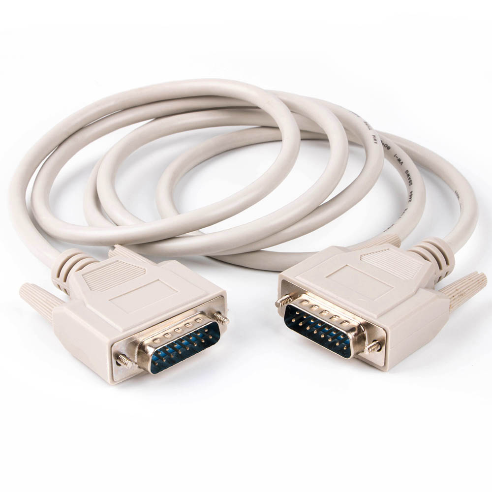 Máy jacquard con thoi Máy công cụ kiểu cũ Dây nối tiếp DB15 pin dây kết nối nam-nữ thành nữ-nam Dsub15P