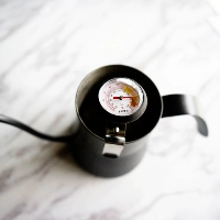Nhiệt kế cà phê Bàn tay điện tử xả nhiệt Con trỏ kéo hoa treo sữa Fancy Coffee Maker cốc uống cà phê