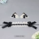 Sweet cosplay kẹp tóc tai mèo lolita nơ headband handmade đôi mô phỏng tai động vật mũ đội đầu