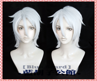 taobao agent [Blue Beard] Vanitas's Notes Nori COS spot wig white