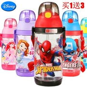 Disney Children Sippy Cup Summer Sophia Princess Cup Cup Drop Trường tiểu học Cup Phim hoạt hình Ấm đun nước - Tách