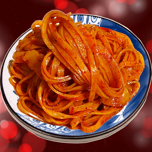 Xiqi Fengyun Shaanxi Liangpi Specialty Baoji Jishan Lanthest Rolling Loodles 280G × 2 упаковки 27 провинций Бесплатная доставка