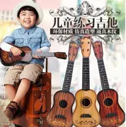 Đàn guitar nhỏ có thể chơi bé gái mô phỏng bé mới bắt đầu bé mới bắt đầu chơi nhạc cụ - Đồ chơi nhạc cụ cho trẻ em