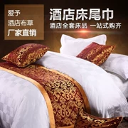 Khách sạn năm sao bộ đồ giường khách sạn khăn trải giường khách sạn khăn trải giường cờ đuôi giường pad giường bao gồm giường
