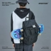 MYE Lựa chọn nghiêm ngặt Thương hiệu Thương hiệu Máy tính không thấm nước Nhật Bản Packpack National Tide Skateboard Backpack Túi sinh viên lớn -Capacity túi du lịch da tui xách du lịch Túi du lịch