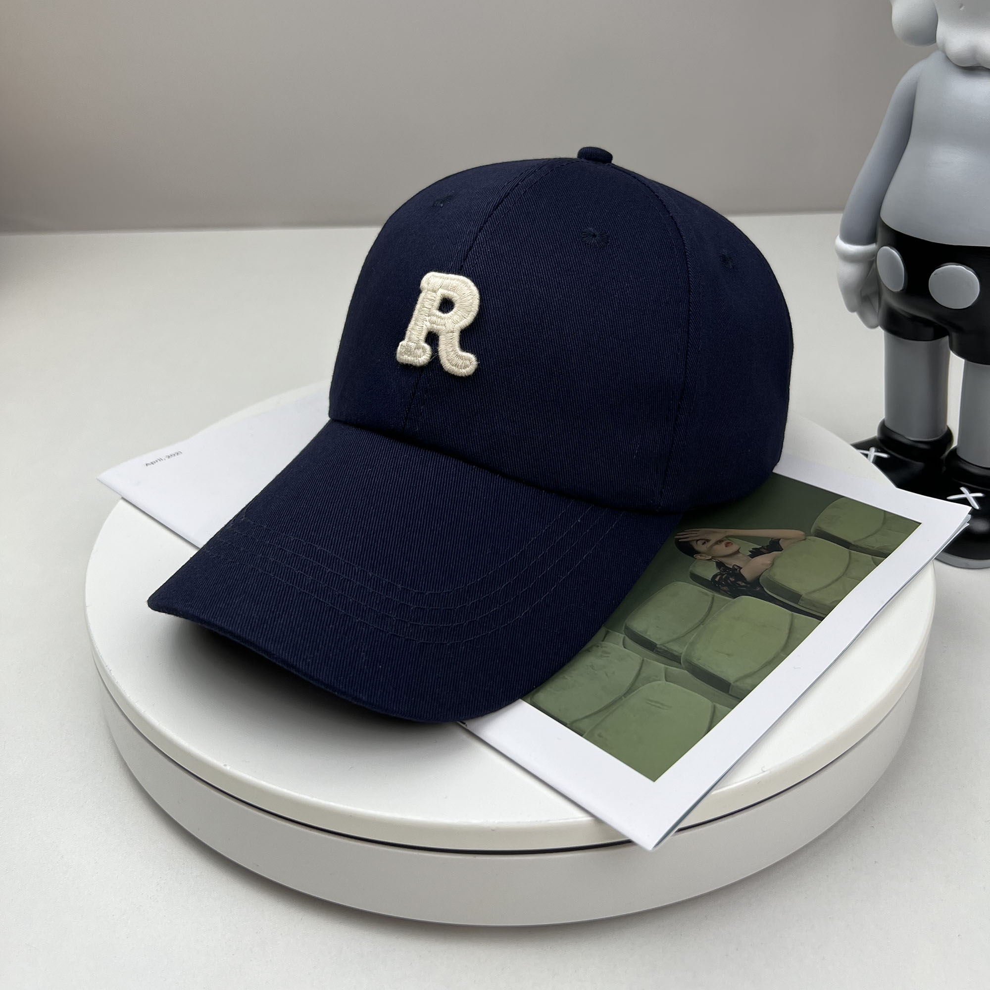 R mark navy blue