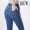 Mùa hè của phụ nữ phần mỏng jeans cắt quần eo cao Slim kích thước lớn stretch 7 điểm quần slim straight ống túm thời trang nữ 2021