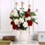Hoa nhân tạo hoa hồng giả hoa trang trí nội thất hoa phòng khách sàn hoa cắm hoa bó hoa nhựa trang trí hoa cưới - Hoa nhân tạo / Cây / Trái cây đào giả