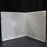 Двойная упаковочная коробка CD молоко белый PP мягкий пластиковый диск DVD -диск нелегко разбить два куска бахровой коробки