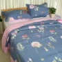 Khăn trải giường bằng vải bông ba mảnh không thấm nước bằng vải bông chéo áp lực được trải thảm bốn mùa - Trải giường ga giường
