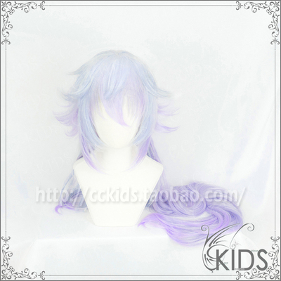 taobao agent CCKIDS [Fate FGO] Merlin Super Beautiful Picking Dye Gradient COSPLAY wig split