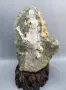 Fluorite đồ trang trí bằng đá khoáng tinh thể màu xanh lá cây pha lê sáng đá mềm pha lê ice pha lê đá đá pha lê đá đá trang trí sỏi màu trang trí