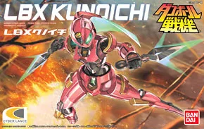 Bandai модель картона боец 003 LBX Кунойчи женская ниндзя