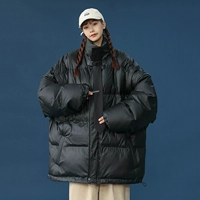 Пуховик с пухом, зимняя утепленная куртка для школьников, 2020 года, оверсайз, в корейском стиле