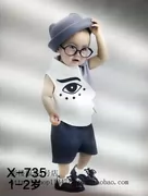 Quần áo chụp ảnh trẻ em mới 2017 Phiên bản Hàn Quốc của quần áo ảnh studio 1-2 tuổi máy ảnh kho báu nam Quần áo trẻ em Hàn Quốc - Khác