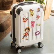 Hành lý phổ biến bánh xe đẩy trường hợp túi du lịch nam và nữ hộp da mở rộng 20 inch 24 inch 26 inch