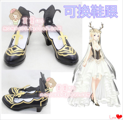 taobao agent Miracle Nuannan Seven State Pigeon Kingdom Elf Deer COS shoes Nikki Nikki warm cosplay shoes