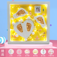 14-дюймовая квадратная рама + золотая краска + теплая лампа (двойная грязь)