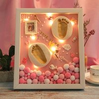 Фундамент+золотой лак+цифровая наклейка+теплая лампа