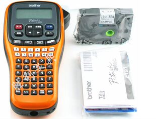 Братья этикетка PT-E100B портативный Власть связь Кабель специальный выход клей этикетка принтер
