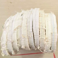 Кусок 4-дюймового колеса из белой ткани
