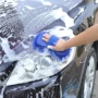 Rửa xe rửa san hô bọt biển chenille rửa xe găng tay vệ sinh xe hơi làm sạch dụng cụ làm đẹp bộ chổi rửa xe ô tô