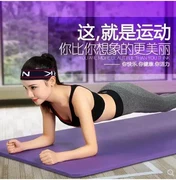 玮琪 mat người mới bắt đầu thiết bị thể thao thiết bị tập thể dục mat nhà ba mảnh phù hợp với cơ bụng tập thể dục cơ thể - Yoga