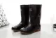 Giày đi mưa cho nam và nữ, giày nước xây dựng, ủng đi mưa, gân ống cao, ba giày chống cao su, chống trượt XL 46 - Rainshoes