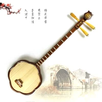 Аутентичный музыкальный инструмент Chazhou Старший махогарский сливовый цветок Qinqin Silk String Blom