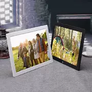 Yunzhix khung ảnh kỹ thuật số 17 inch HD máy ảnh quảng cáo album điện tử siêu mỏng cạnh hẹp với HDMI có thể được đặt dọc tường