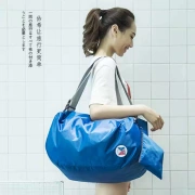 Đại học gió nam không thấm nước phiên bản Hàn Quốc của ba lô da du lịch gấp đơn túi xách tay túi lưu trữ - Túi vai đơn