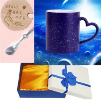 Синяя лента, подарочная коробка