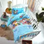 Ba mảnh bông chăn vườn ươm trẻ em dành riêng chợp mắt bộ đồ giường có chứa lõi sáu bộ giường baby công viên mùa hè - Bộ đồ giường trẻ em 	chăn ga cho bé đi học	