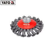 Yi Ertuo công cụ nhập khẩu tấm xoắn bánh xe dây thép không gỉ khóa dây thép bánh xe YT-4763 4764 - Dụng cụ cầm tay